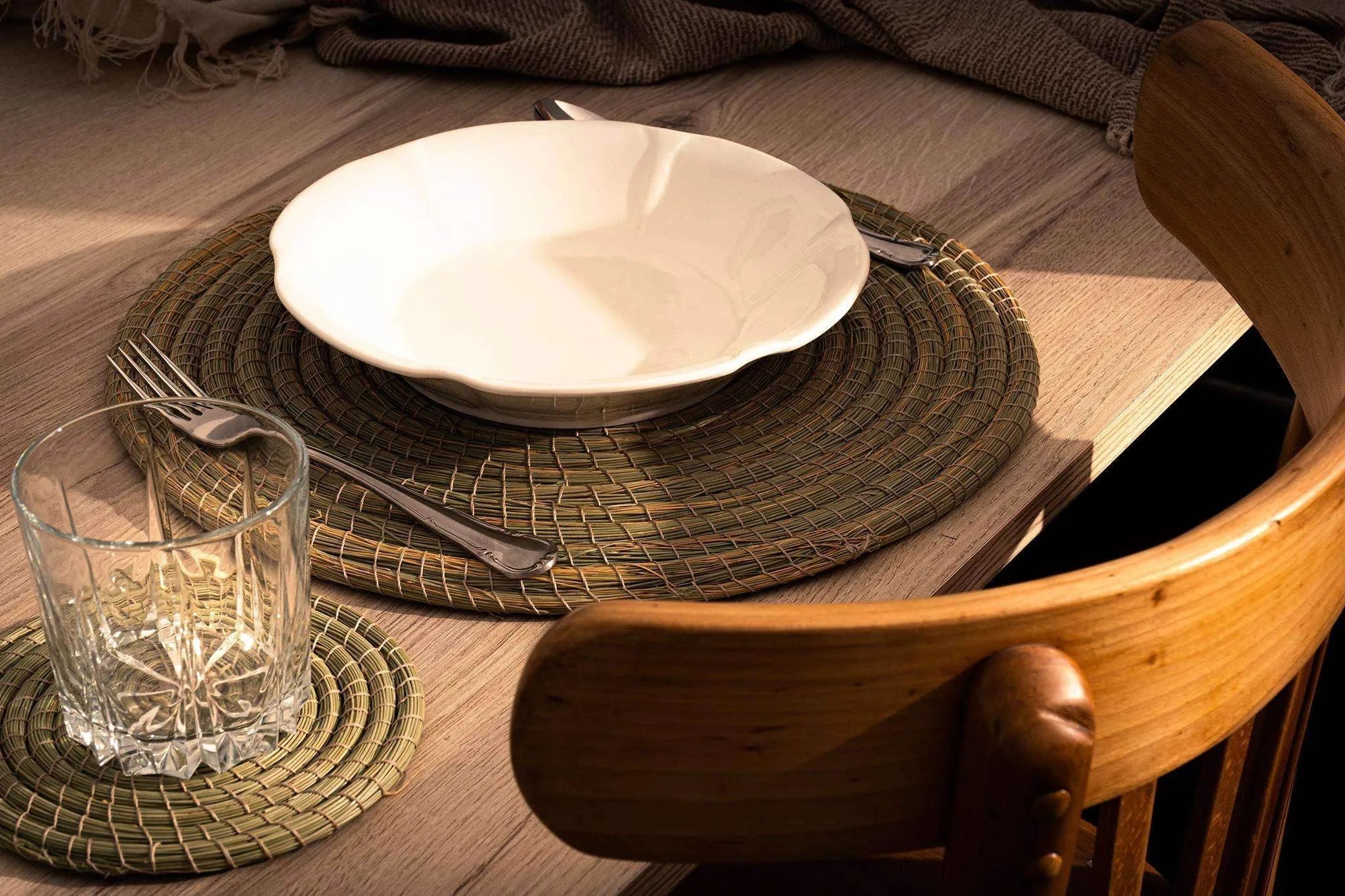 Halfa Round Placemat - 35 cm