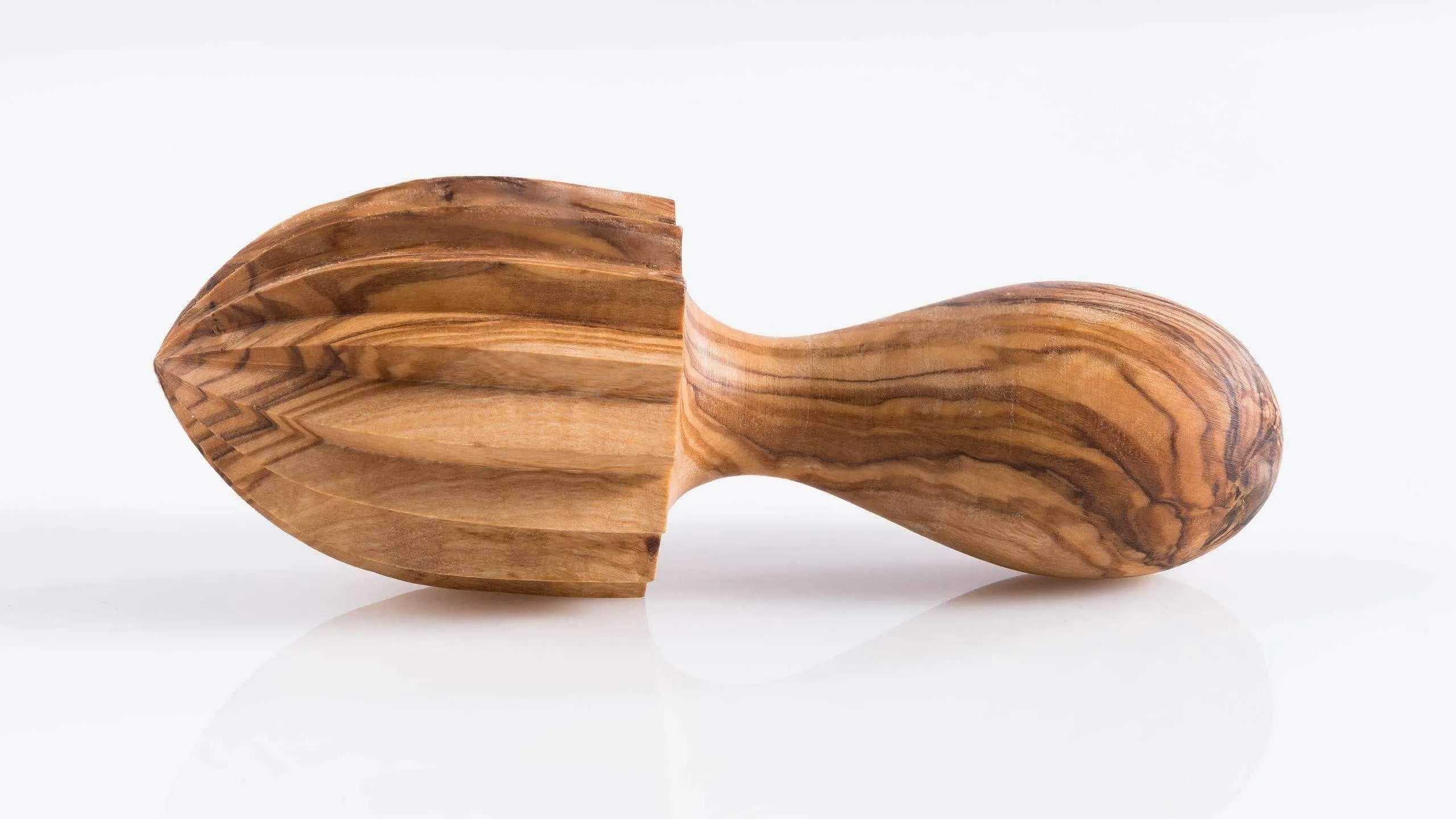 Handmade Olive Wood Juicer – Citrus Press Crafted for Natural Extraction
