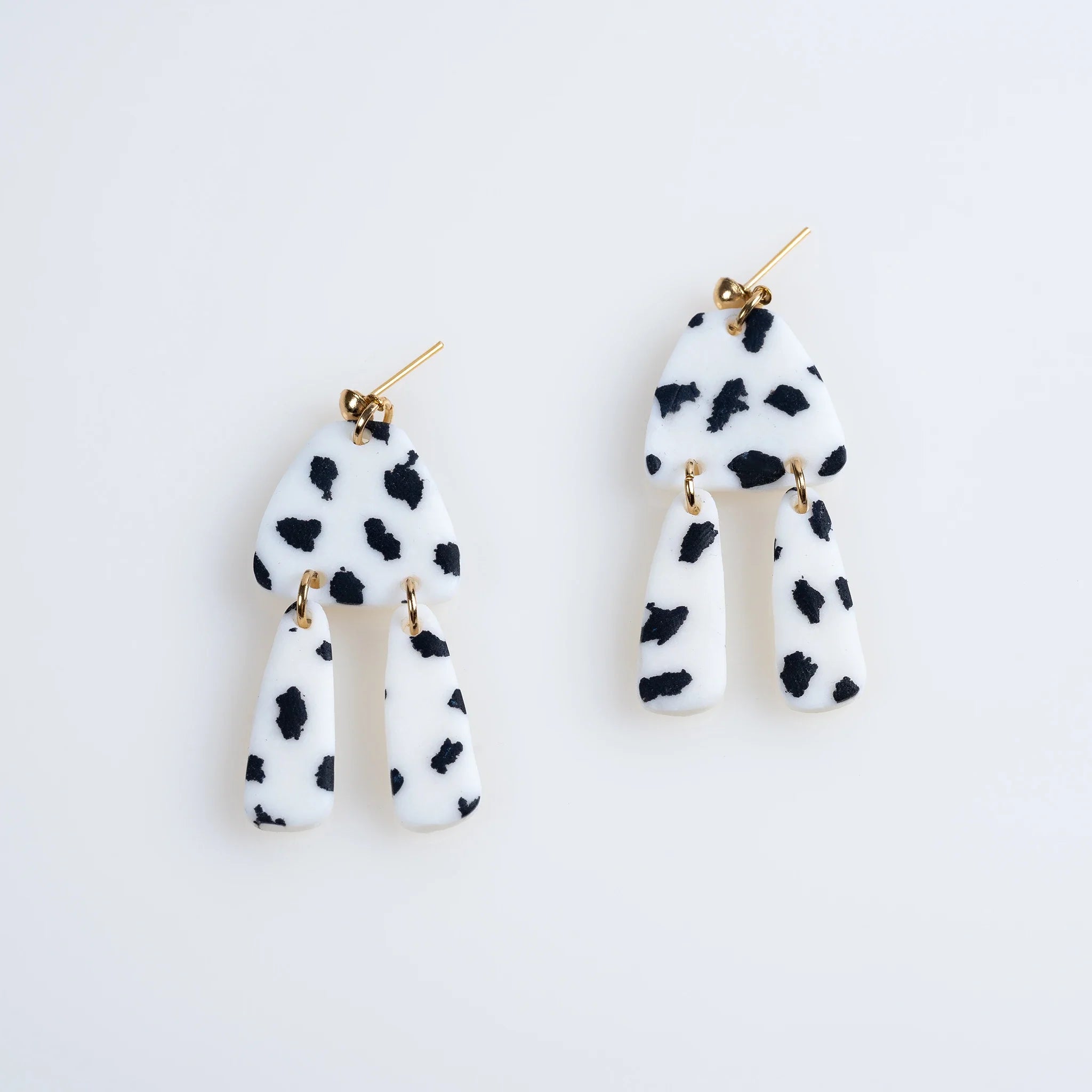 Lezarcad Handmade Polymer Clay Earrings – Artistic, Eco-Friendly & Unique