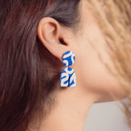 Lezarcad Handmade Polymer Clay Earrings – Artistic, Eco-Friendly & Unique