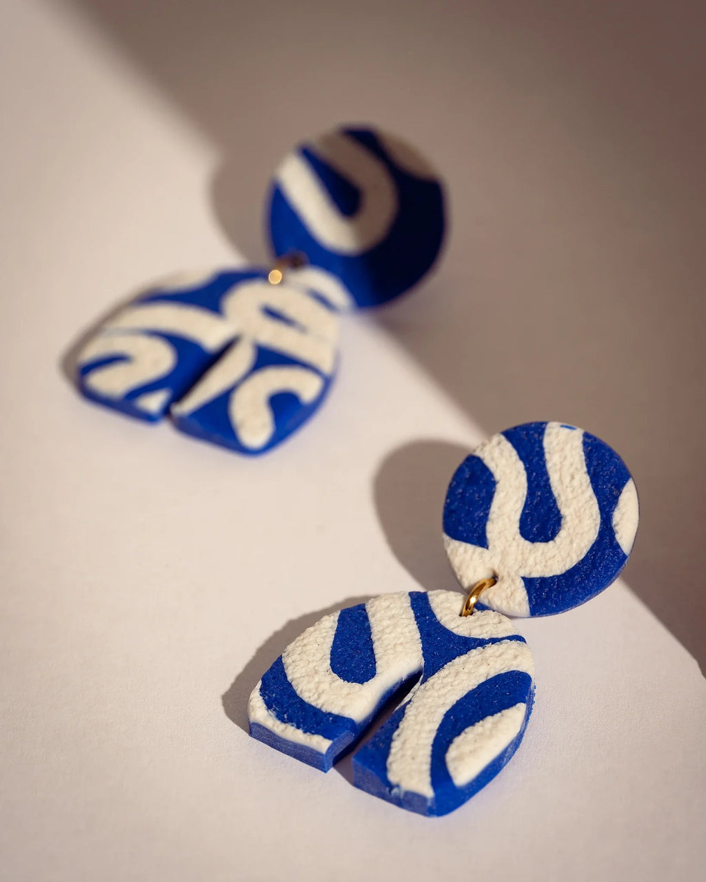 Lezarcad Handmade Polymer Clay Earrings – Artistic, Eco-Friendly & Unique
