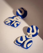 Lezarcad Handmade Polymer Clay Earrings – Artistic, Eco-Friendly & Unique