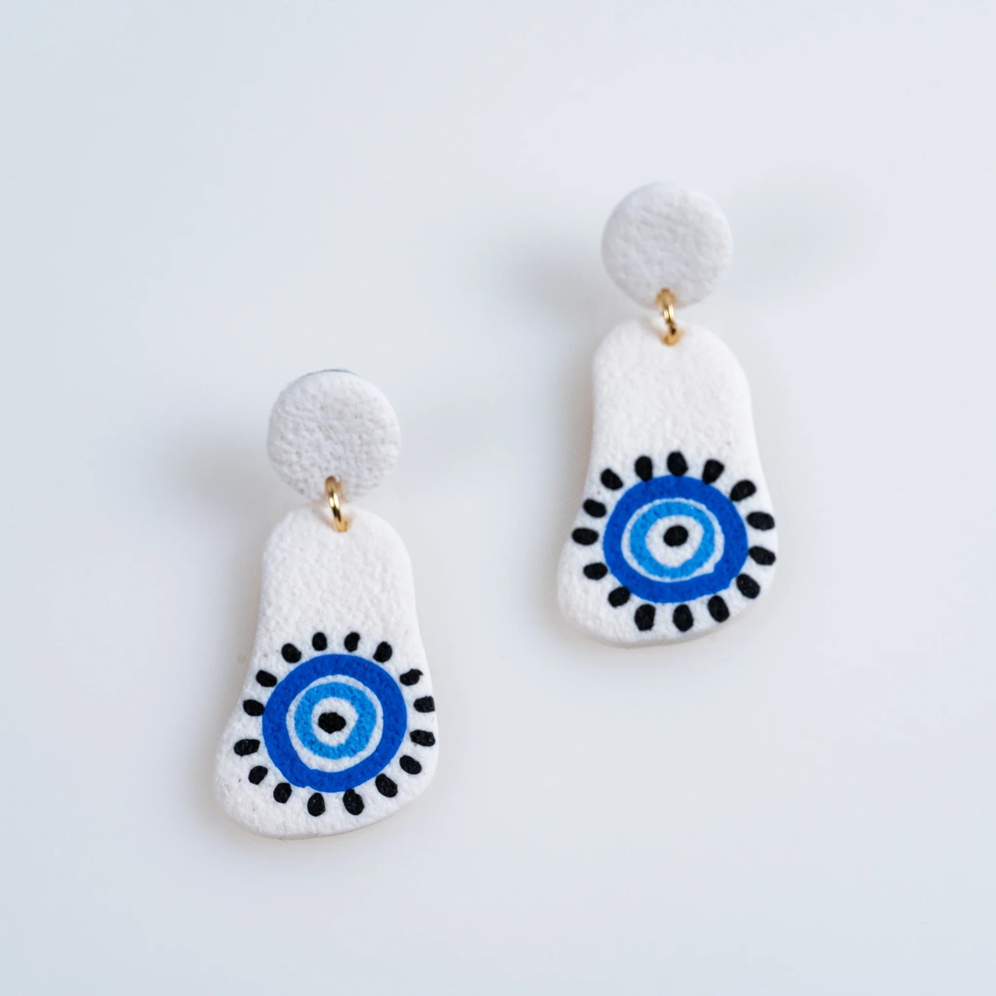 Lezarcad Handmade Polymer Clay Earrings – Artistic, Eco-Friendly & Unique