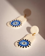 Lezarcad Handmade Polymer Clay Earrings – Artistic, Eco-Friendly & Unique