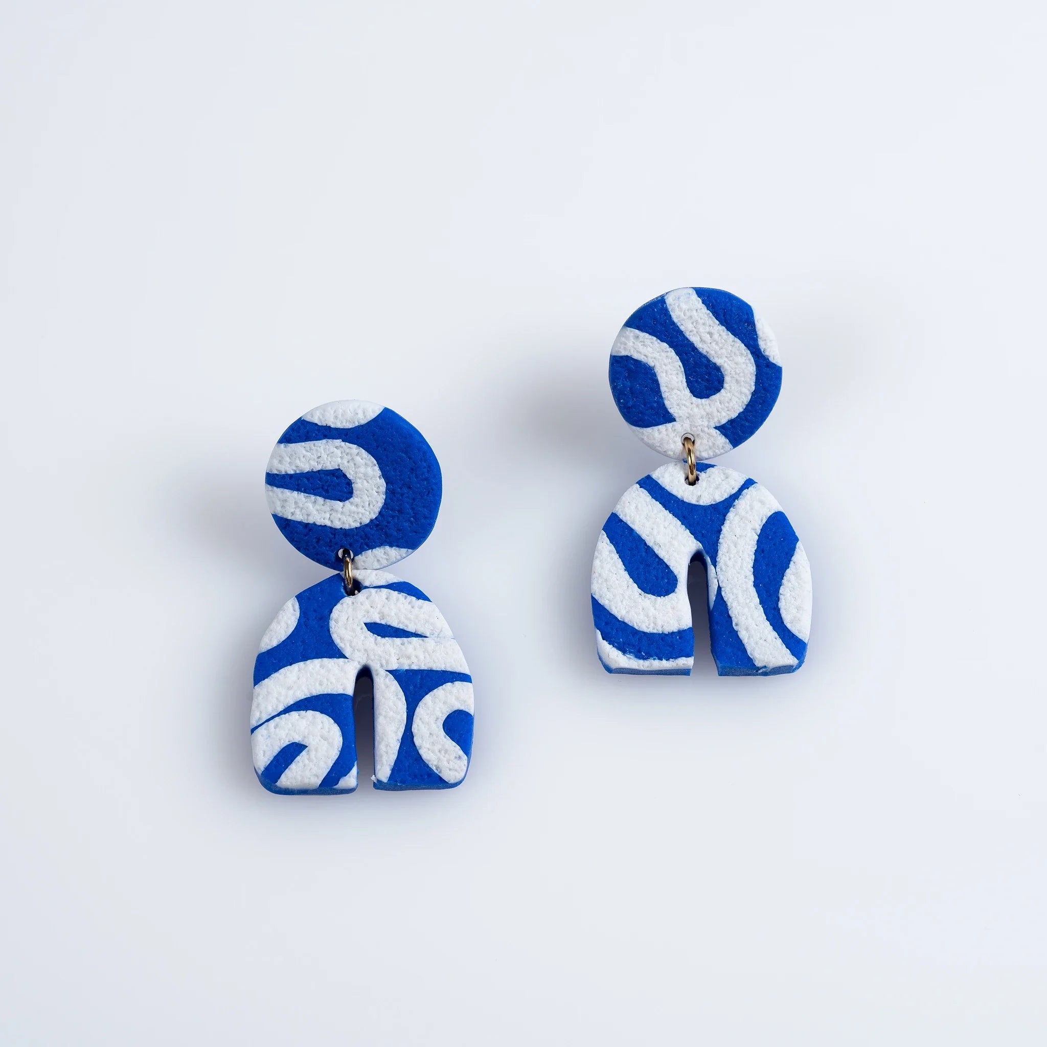 Lezarcad Handmade Polymer Clay Earrings – Artistic, Eco-Friendly & Unique