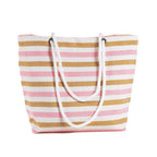 Lezarcad Thermal Beach Bag with Absorbent Towel – Stylish & Spacious Tote