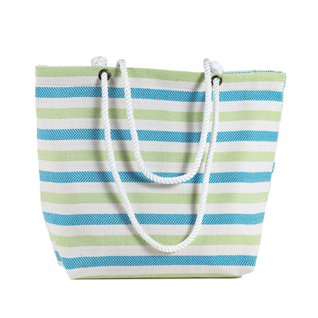 Lezarcad Thermal Beach Bag with Absorbent Towel – Stylish & Spacious Tote