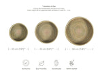 Lezarcad set of 3 Halfa Trays