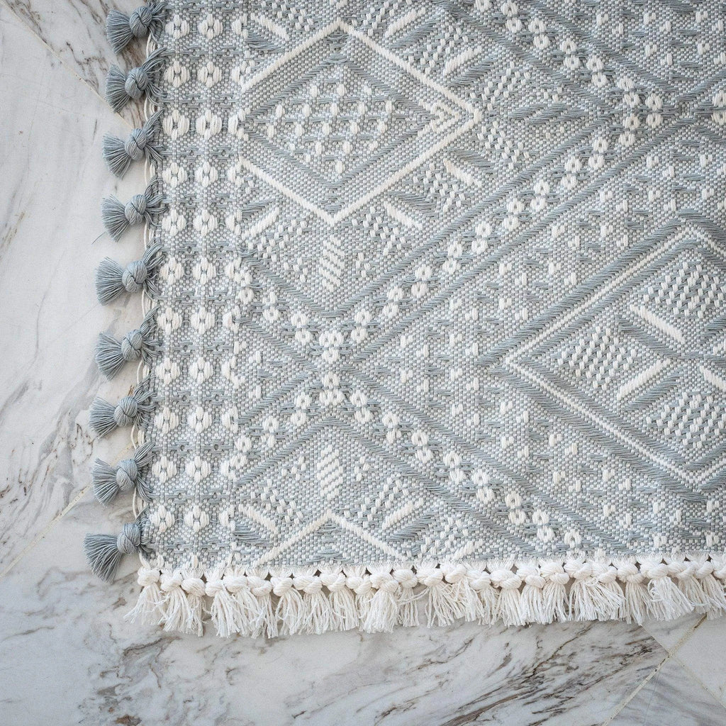 Luxury Handwoven Boho Rug, Premium Carpet - Reversible Artisan Design for Living Room, Bedroom, Dining Room - Durable, Soft, and Eco-Friendly