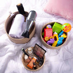 Set of Honey Beige Cotton Organizers